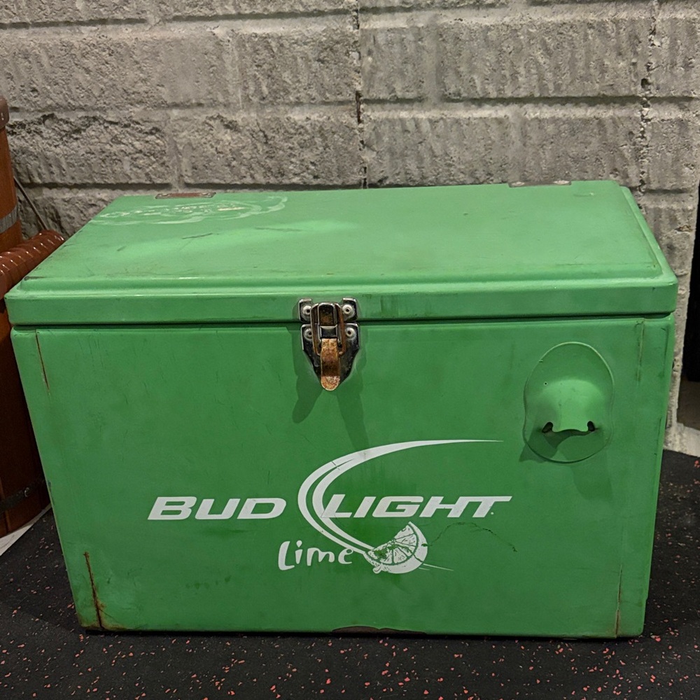 Bud Light Lime Green Cooler